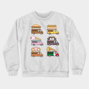 Food Trucks Design Crewneck Sweatshirt